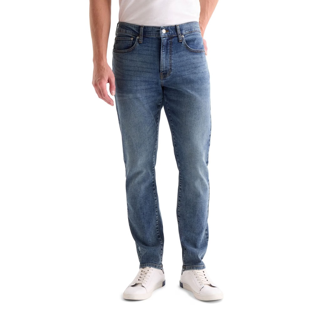 NWT Lucky Brand Men's 410 Athletic Straight Jean Size 34 x 34 Medium Wash